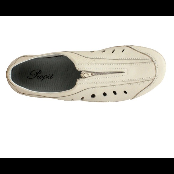 Propet 8 Wide 🆕 Washable Full Grain Leather Swift shoe zip closure washable - Picture 8 of 15